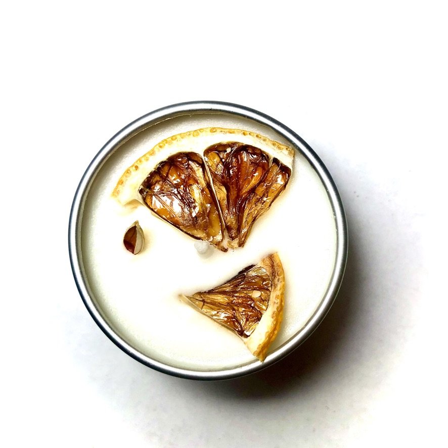 Lemon & Pound Cake Artisanal Soy Candle