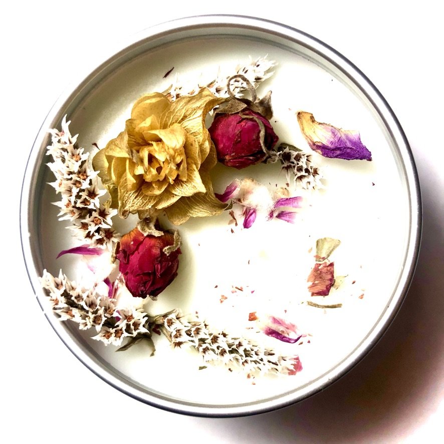 Powdered Rose´ Artisanal Soy Candle