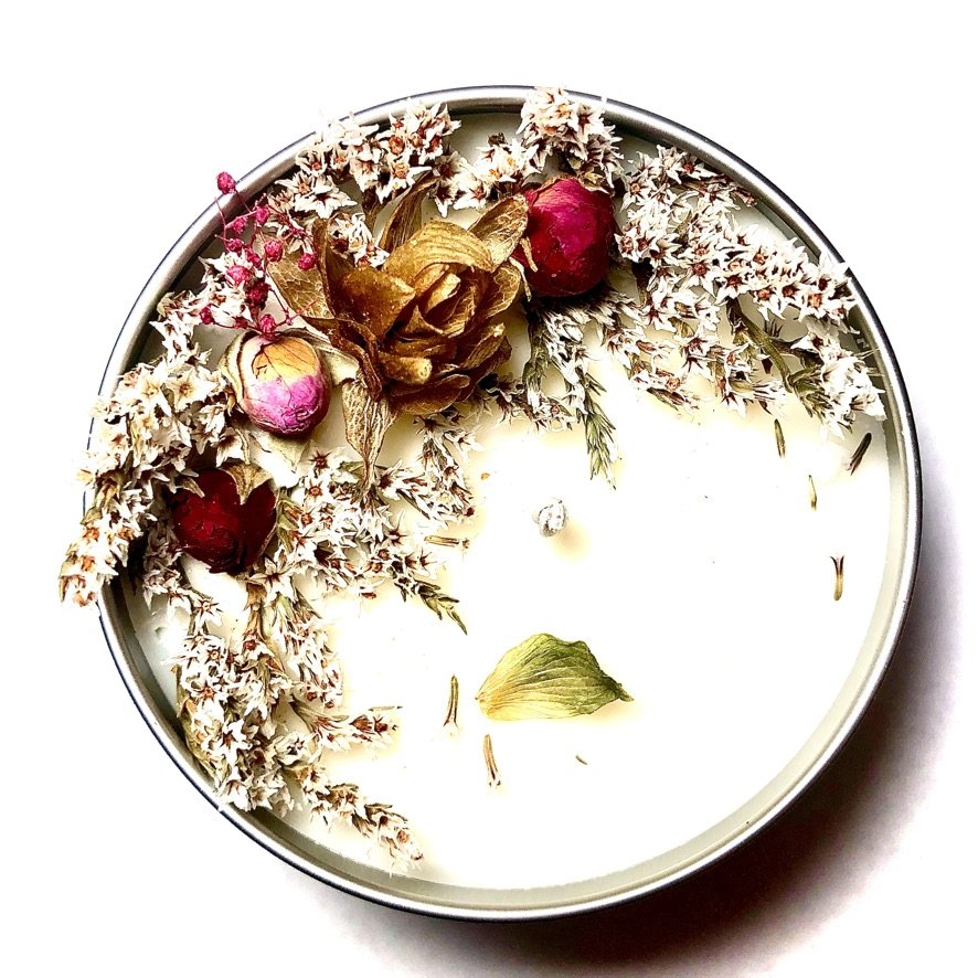 Powdered Rose´ Artisanal Soy Candle