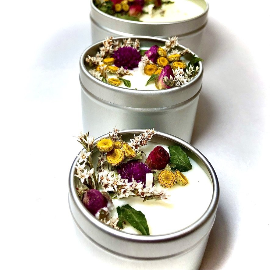 "Wildflowers" Artisanal Soy Candle