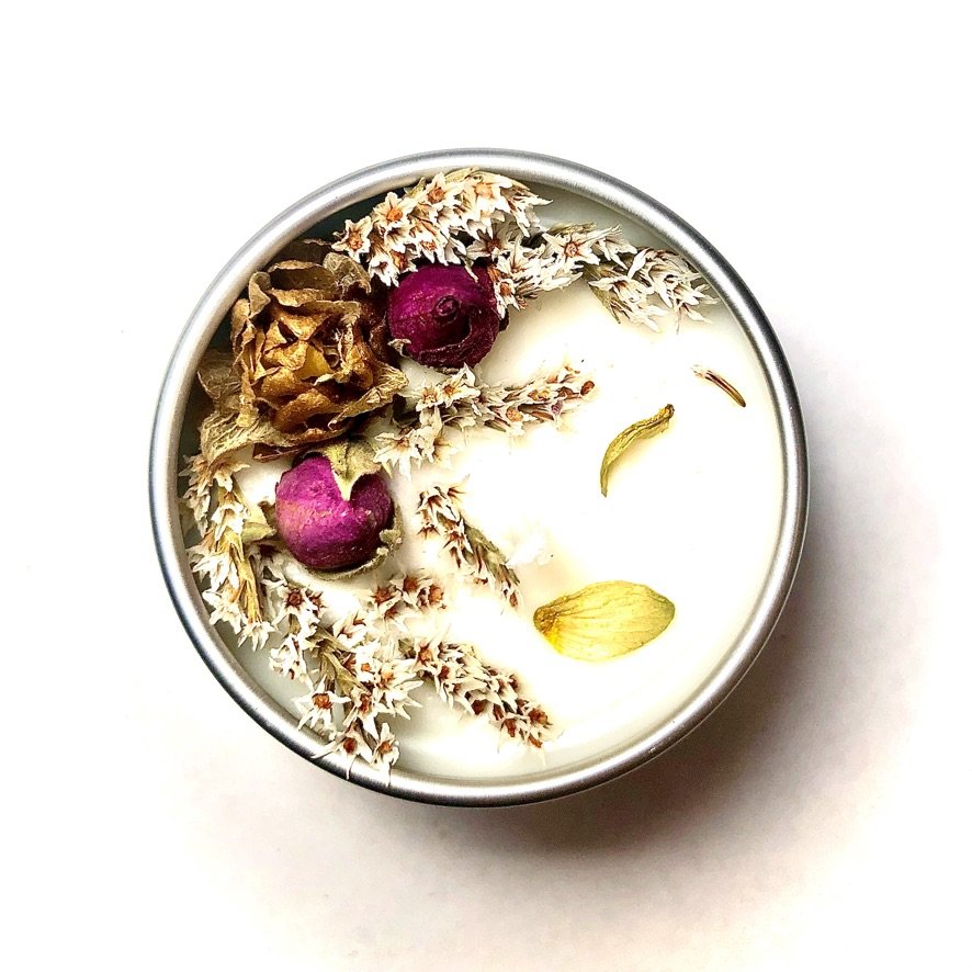Powdered Rose´ Artisanal Soy Candle