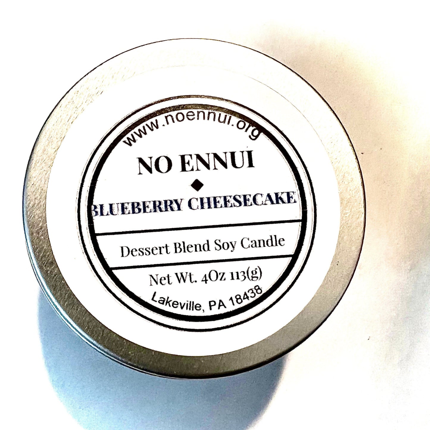 Blueberry Cheesecake Soy Candle