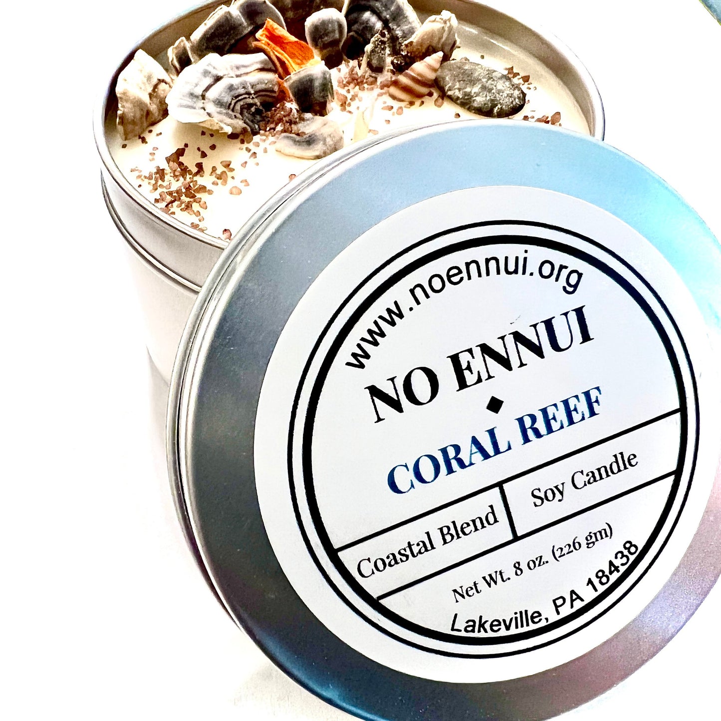 Coral Reef Artisanal Soy Candle