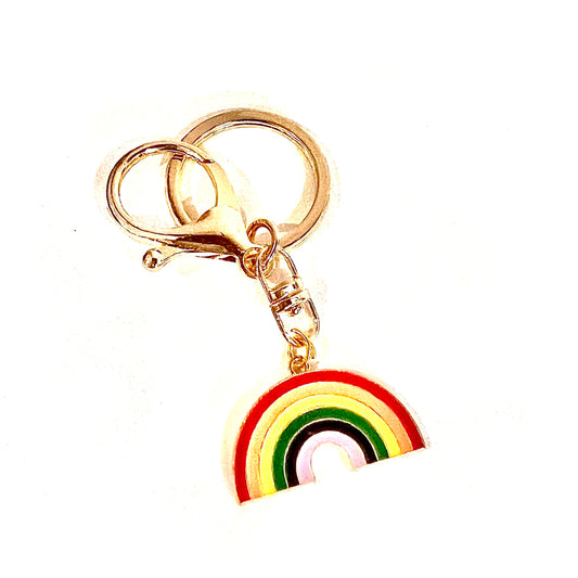 Happy Little Rainbow Keychain